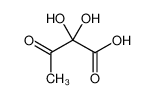 595-48-2 spectrum, 2,2-dihydroxy-3-oxobutanoic acid