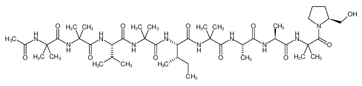 1169571-14-5 structure, C44H78N10O11