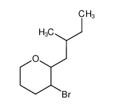 158499-83-3 spectrum, 3-bromo-2-(2-methylbutyl)tetrahydropyran