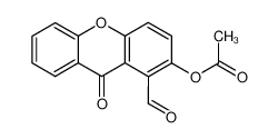 860179-00-6 spectrum, 2-acetoxy-9-oxo-xanthene-1-carbaldehyde