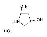 (3R,5R)-5-Methyl-3-pyrrolidinol hydrochloride (1:1) 857651-11-7