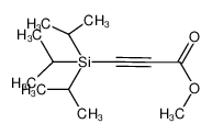 157255-80-6 spectrum, triisopropylsilylpropynoic acid methyl ester