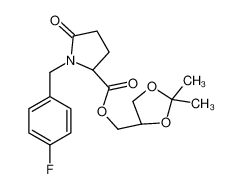 59749-40-5 structure, C18H22FNO5