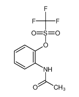 1296885-46-5 trifluoromethanesulfonic acid 2-acetylaminophenyl ester