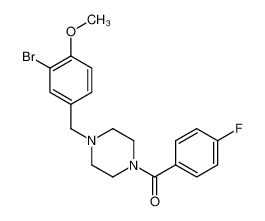 5997-38-6 structure, C19H20BrFN2O2