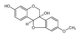 6a-Hydroxymedicarpin 61135-92-0