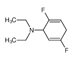 75089-75-7 N,N-diethyl-2,5-difluorocyclohexa-2,5-dien-1-amine