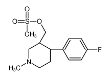 608521-21-7 structure, C14H20FNO3S