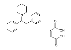 1-(1,2-二苯基乙基)哌啶 (2Z)-2-丁烯二酸盐(1:1)