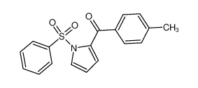 397321-54-9 spectrum, (1-benzenesulfonyl-1H-pyrrol-2-yl)-(4-methylphenyl)-ketone