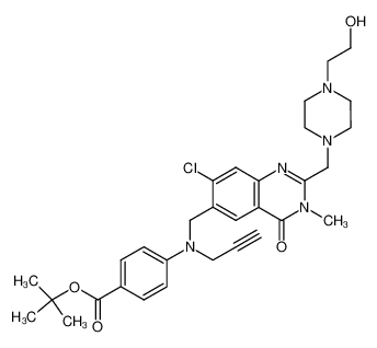 289686-97-1 structure, C31H38ClN5O4