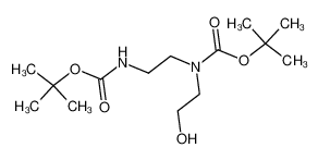 200283-08-5 spectrum, (2-tert-butoxycarbonylaminoethyl)-(2-hydroxyethyl)carbamic acid tert-butyl ester