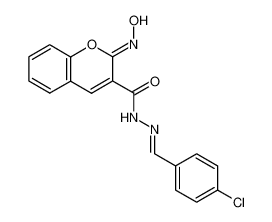 75605-57-1 structure, C17H12ClN3O3