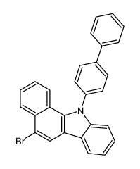 1210469-50-3 structure, C28H18BrN