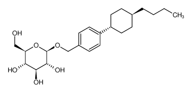 1616345-44-8 4-(trans-4-butylcyclohexyl)phenylmethyl β-D-glucopyranoside