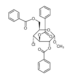 41881-07-6 structure, C28H25ClO8