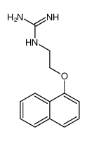 46802-78-2 2-(2-naphthalen-1-yloxyethyl)guanidine