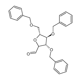 94283-95-1 (3S,4R,5R)-3,4-bis(benzyloxy)-5-((benzyloxy)methyl)tetrahydrofuran-2-carbaldehyde