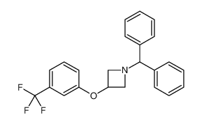 Azetidine, 1-(diphenylmethyl)-3-[3-(trifluoromethyl)phenoxy]- 96568-52-4