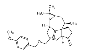 827325-57-5 (1aR,2S,5aS,8aR,9R,10aR)-4-(((4-methoxybenzyl)oxy)methyl)-1,1,9-trimethyl-7-methylene-1,1a,2,3,5a,7,8,9,10,10a-decahydro-6H-2,8a-methanocyclopenta[a]cyclopropa[e][10]annulene-6,11-dione