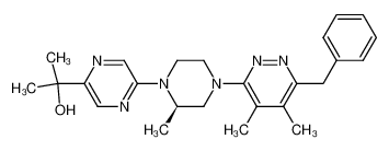 1204975-42-7 structure, C25H32N6O