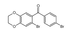 175136-40-0 structure, C15H10Br2O3