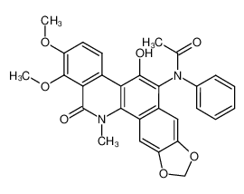 87960-11-0 12-acetanilido-11-hydroxyoxychelerythrine