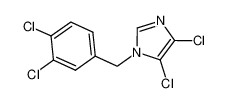 4,5-dichloro-1-[(3,4-dichlorophenyl)methyl]imidazole 326901-28-4