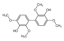 161054-80-4 spectrum, 2,2',4,4'-tetramethoxybiphenyl-3,3'-diol