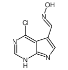 (E)-1-(4-Chloro-7H-pyrrolo[2,3-d]pyrimidin-5-yl)-N-hydroxymethani mine 908287-23-0