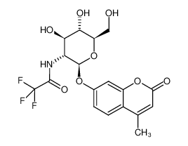 137686-97-6 4-methyl-umbelliferyl 2-deoxy-2-trifluoroacetamido-β-D-glucopyranoside