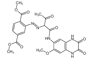 220198-21-0 structure, C23H21N5O9