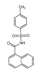 N-(4-methylphenyl)sulfonylnaphthalene-1-carboxamide 81589-31-3