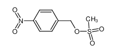 39628-94-9 spectrum, 4-nitrobenzyl methanesulfonate