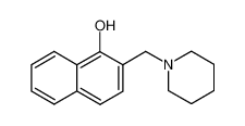 2-(piperidin-1-ylmethyl)naphthalen-1-ol 6638-91-1