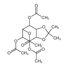 1,2-Isopropylidene D,L-myo-Inositol Tetraacetate