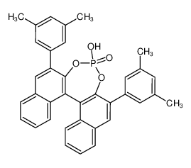 Dinaphtho[2,1-d:1',2'-f][1,3,2]dioxaphosphepin, 2,6-bis(3,5-dimethylphenyl)-4-hydroxy-, 4-oxide, (11bR)- 861909-53-7