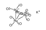 119503-17-2 structure, C11H7KO10Ru3