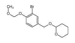 672922-58-6 2-[[3-bromo-4-(methoxymethoxy)phenyl]methoxy]oxane