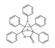 161690-48-8 spectrum, 1,2,3,4,5-pentaphenyl-3-phospha-7,8-dithiatricyclo[3.2.1.0]-octan-6-one