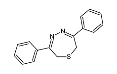 13442-04-1 spectrum, 2,7-dihydro-3,6-diphenyl-1,4,5-thiadiazepine