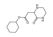 Cyclohexyl 2-(3-oxo-2-piperazinyl)acetate 1008015-40-4