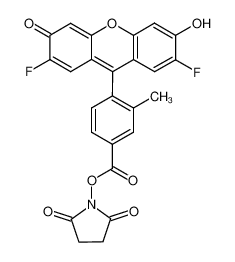 1-{[4-(2,7-difluoro-6-hydroxy-3-oxo-xanthen-9-yl)-3-methylbenzoyl]oxy}pyrrolidine-2,5-dione 952053-74-6