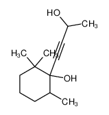 41641-09-2 1-(3-hydroxybut-1-ynyl)-2,2,6-trimethylcyclohexan-1-ol