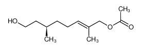 141208-69-7 spectrum, (+)-(6R)-(2E)-1-acetoxy-8-hydroxy-2,6-dimethyloct-2-ene