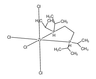 120829-78-9 structure, C14H34Cl4P2Zr