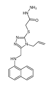 1071368-70-1 structure, C18H20N6OS