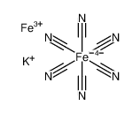 12240-15-2 structure, C6Fe2KN6