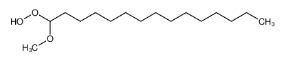 22521-90-0 spectrum, 1-methoxy-1-hydroperoxypentadecane