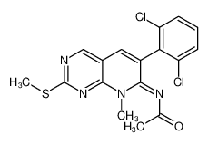 185039-37-6 structure, C17H14Cl2N4OS